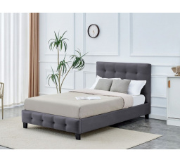 START kárpitozott ágy 120x200 JG Szürke