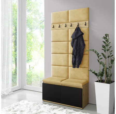 EMI 1 előszobafal, Trinity 18/Artisan + fekete