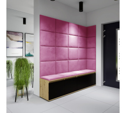 EMI 3 előszobafal, Trinity 10/Artisan+fekete