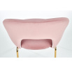 Étkezőszék K385, Világos rózsaszín/Arany