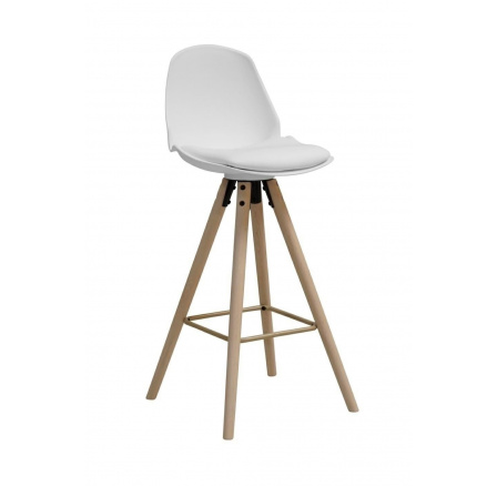 Oslo bárszék fehér fa