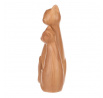 Kočky - polyresinové figurky, imitace dřeva, cena za sadu 2 ks