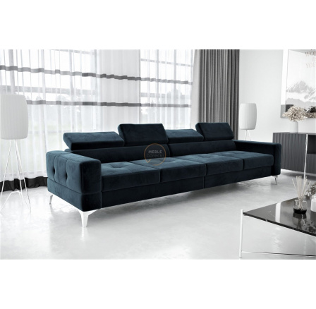 SOFA CZTEROOSOBOWA TOSCANIA IV 315 CM - Odcienie niebieskiego