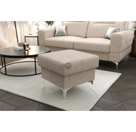 PUFA ZE SCHOWKIEM MALIBU 55X55 CM - Wybierz własny kolor - Zapisz swój wybór - Galeria tkanin poniżej