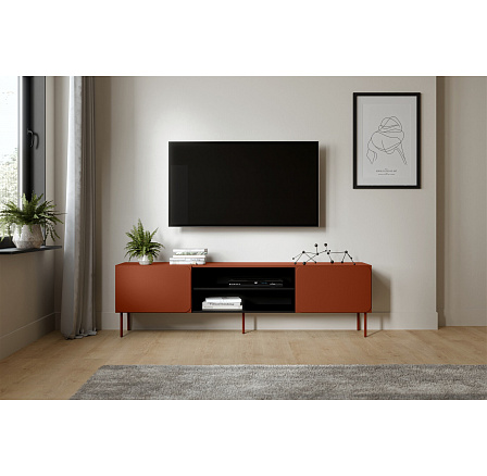 TV-szekrény RAFAEL 200 EF, Brick Red