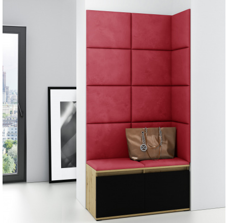 EMI 2 előszobafal, Trinity 09/Artisan + fekete