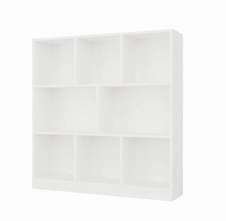 Regál Finley 8P, bílá