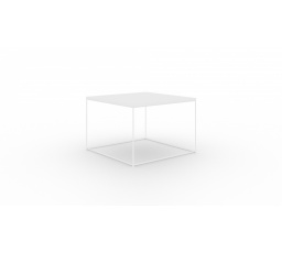 Roni Dohányzóasztal Fehér+Fehér Fényes