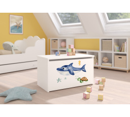 DARIA White+Sea Animals játék láda