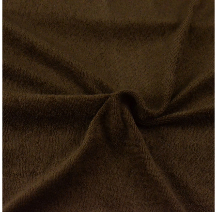 Froté prostěradlo tmavě hnědé 80x200 Froté prostěradlo tmavě hnědé 80x200