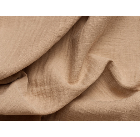 Mušelínové povlečení 140x200, 70x90 cm béžové