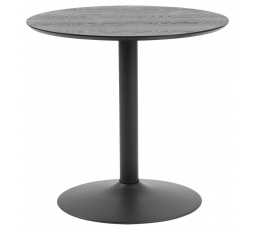 Ibiza kerek asztal 80 fekete