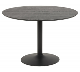 Ibiza kerek asztal 110 fekete