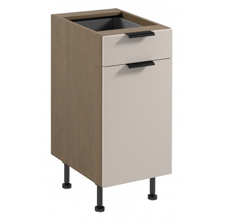 Alsó szekrény SORENTO D40S1 (B/J) - Balti Vihar/Bézs