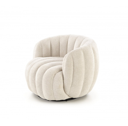 FRASER fotel, Krémszínű