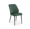 Étkezőszék K-432, zöld Velvet - Utolsó 2 db raktáron