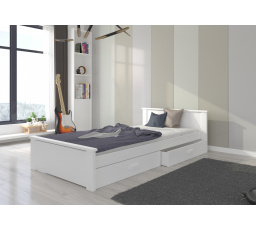 Ágy matraccal ALDEX 200x90 Fehér