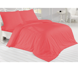 Saténový povlak na polštář 40x40 cm tmavě růžový 50x70