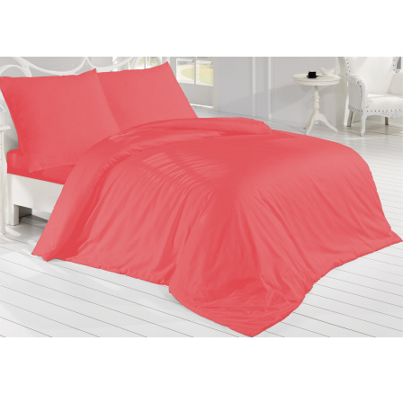 Saténový povlak na polštář 40x40 cm tmavě růžový 50x70