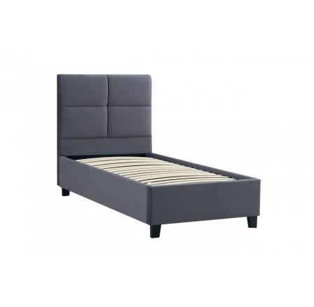 Kárpitozott ágy 90x200 szürke LT2-FXJG
