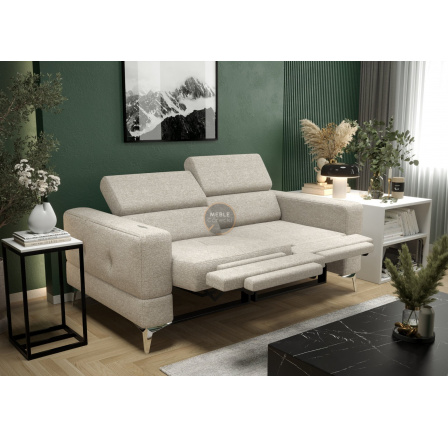 SOFA TOSCANIA II RELAX 185 CM - Odcienie szarości