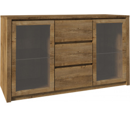 MONTANA K2D komód, Lefkas tölgy