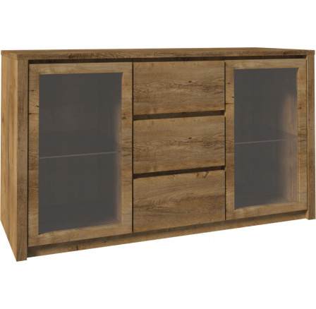 MONTANA K2D komód, Lefkas tölgy