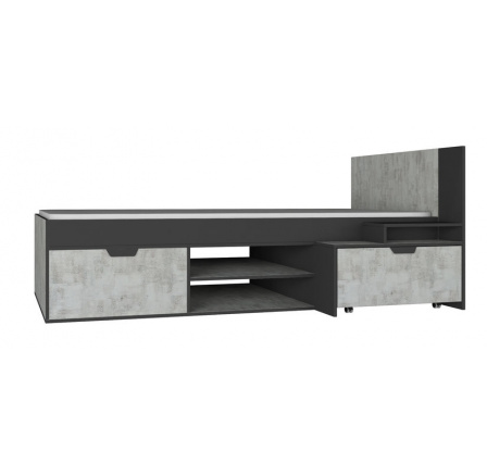 Ágy NANO - NA13, grafit + enigma