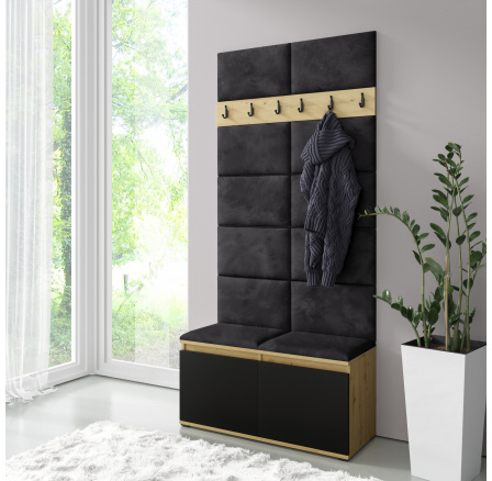 EMI 1 előszobafal, Trinity 16/Artisan + fekete