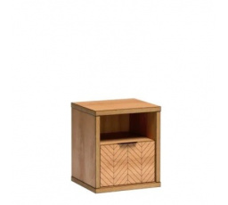 Éjjeliszekrény Fonti F13 lábak nélkül Karamell tölgy