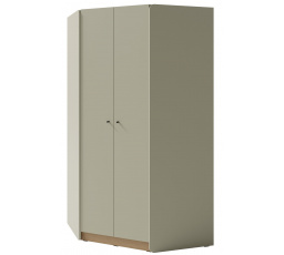 Sarok ruhásszekrény ALESSIO AE 2, Eukaliptusz/Baltic Dune Tölgy