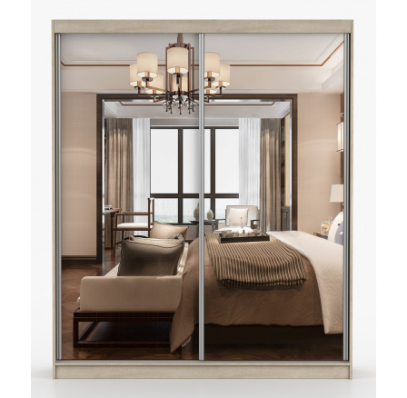 MULTI 20 gardróbszekrény - 183 cm, Sonoma tölgy