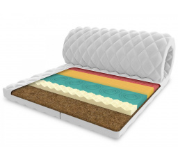 Nakładka na materac FRUTI Z KOKOSEM - 130 x 200