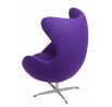 Tojás fotel lila kasmír 4 Prémium