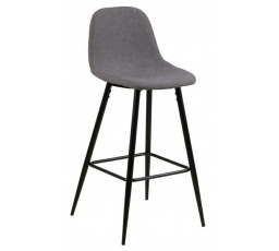 Wilma bárszék világosszürke/fekete