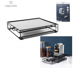 Nespresso kapszulatartó fiók fekete