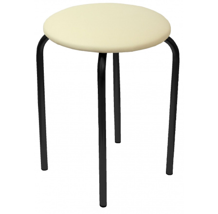 Eco bézs szék - fekete keret Chico 2