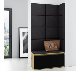 EMI 2 előszobafal, Trinity 16/Artisan + fekete