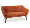 SOFA KARO 2 VELVET CYNAMON BLUVEL 4215 / WENGE