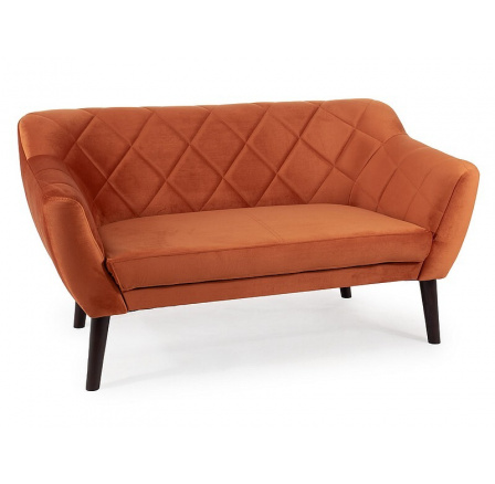 SOFA KARO 2 VELVET CYNAMON BLUVEL 4215 / WENGE SOFA KARO 2 VELVET CYNAMON BLUVEL 4215 / WENGE