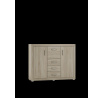 Komoda 3D3SZ BAHAR Sonoma+Sonoma