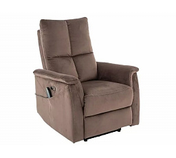 Kihúzható fotel NEPTUN M VELVET, Cappuccino BLUVEL 38