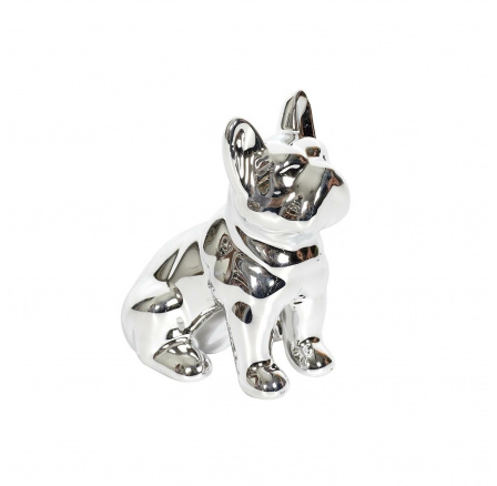 Francia bulldog figura S ezüst