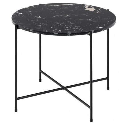 Avila alacsony dohányzóasztal fekete márvány