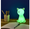Cat Night lámpa fehér