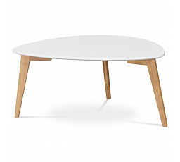 Konferenční stolek 85x48x41cm, mdf, bílá, AF-1182 WT