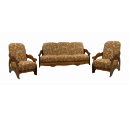 Sedací souprava Viki hnědá