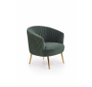 CROWN fotel, sötétzöld