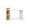 FINO íróasztal, arany tölgy/fehér