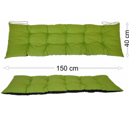Podsedák 150x40 světle zelený melír